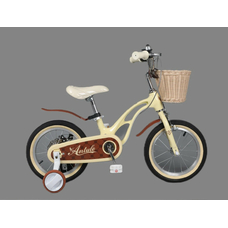 Дитячий двоколісний велосипед МВ-001 14" ЛЮКС з кошиком, різні кольори