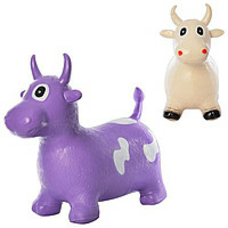 Пригуни-коровки MS 0386 (12шт) ПВХ, 1300г, 2 кольо, в кульку