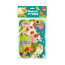 Гра розвиваюча Vladi Toys пазли м'які магнітні А5 Малюк зможе "Ферма" VT3205-89