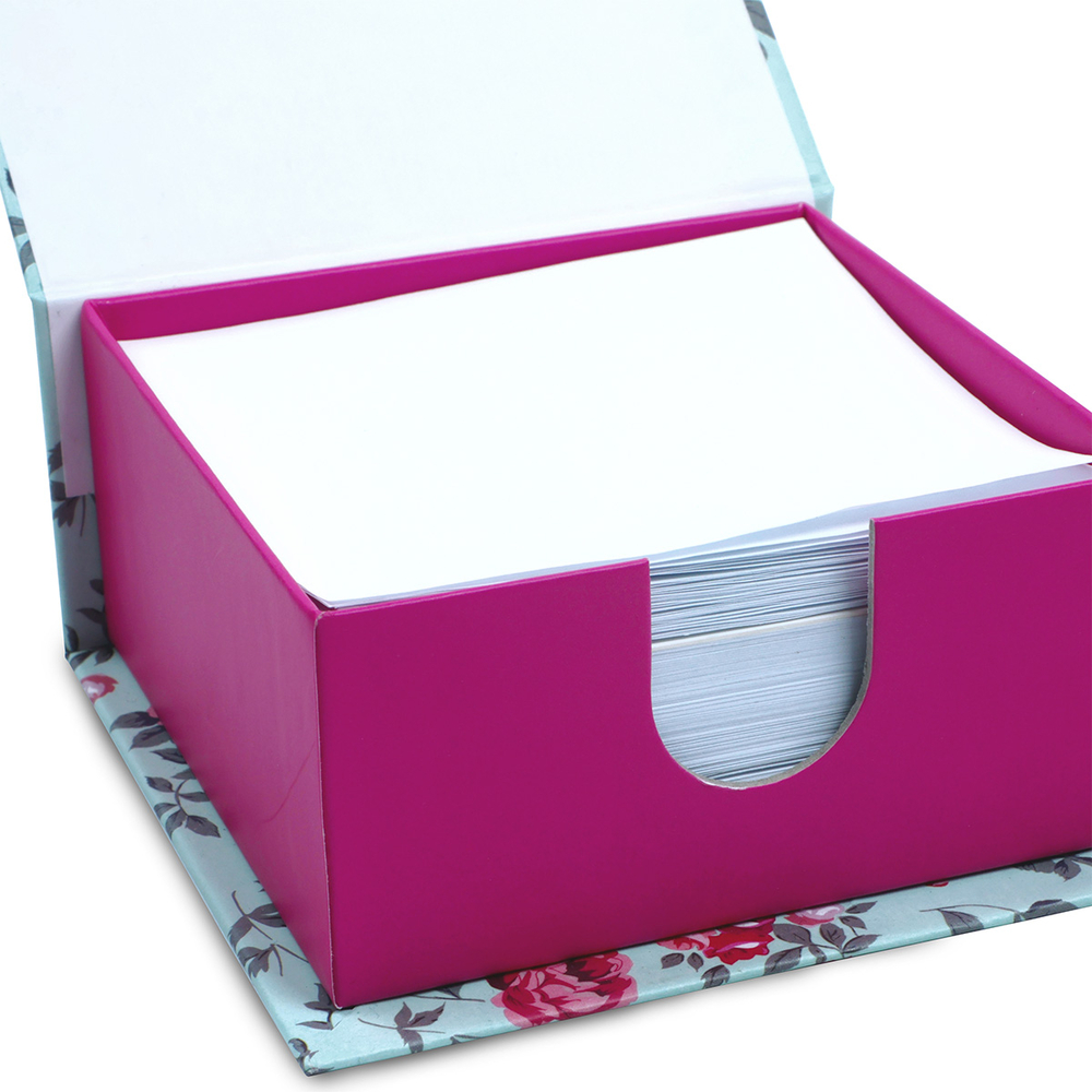 Фото, Видеообзоры картонний бокс з папером для нотаток 90х90мм vt9901-80