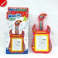 Досточка 5544 (144шт) для малювання, гітара, муз, світло, в кор-ке, 29,5-13,5-2 см