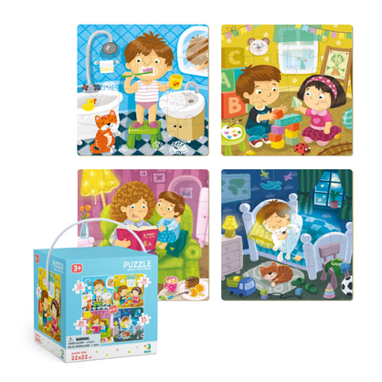 Фото, Відеоогляди пазл 4в1 dodo мій день