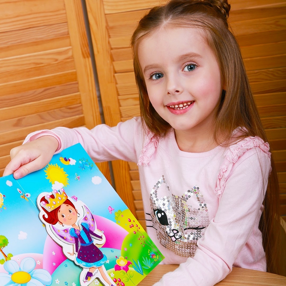 Фото, Видеообзоры гра магнітна одягалка «фея» в папці vladi toys vt3204-28