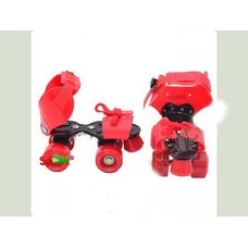 Ролики MS 0037 (10шт) квадровые, раздвижные, съемные, 3 цвета, в кор-ке, 24-18,5-13см