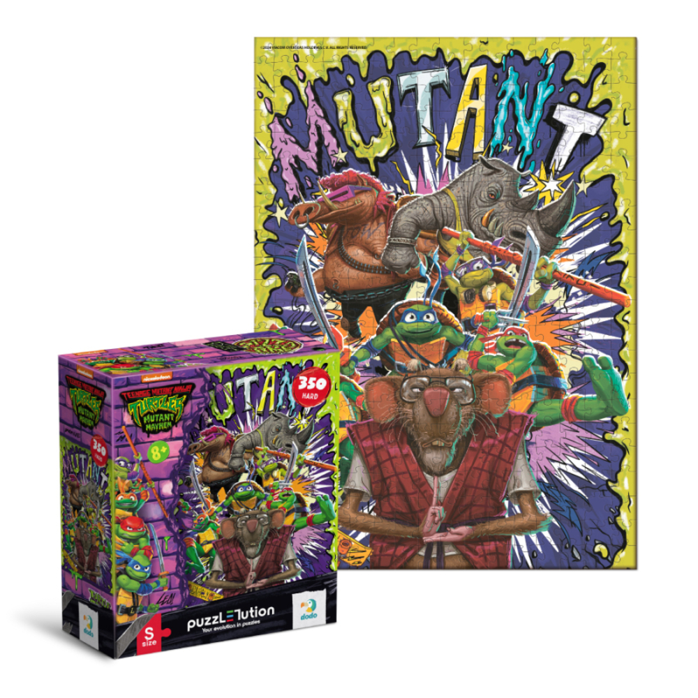 Фото, Видеообзоры пазл dodo tmnt мутантське безчинство