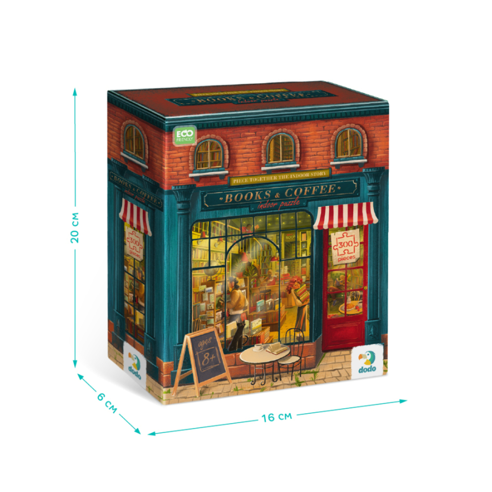 Фото, Відеоогляди пазл dodo книжковий магазин