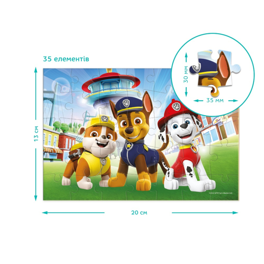 Фото, Відеоогляди набір пазлів-міні dodo paw patrol