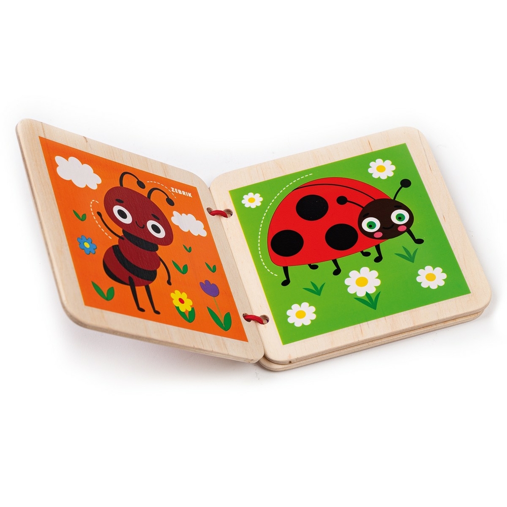 Фото, Відеоогляди дерев'яна книжечка «комахи» rw3033