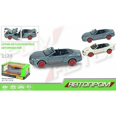 Машина металл 68259A АВТОПРОМ 1:24 Benley, 2кольори