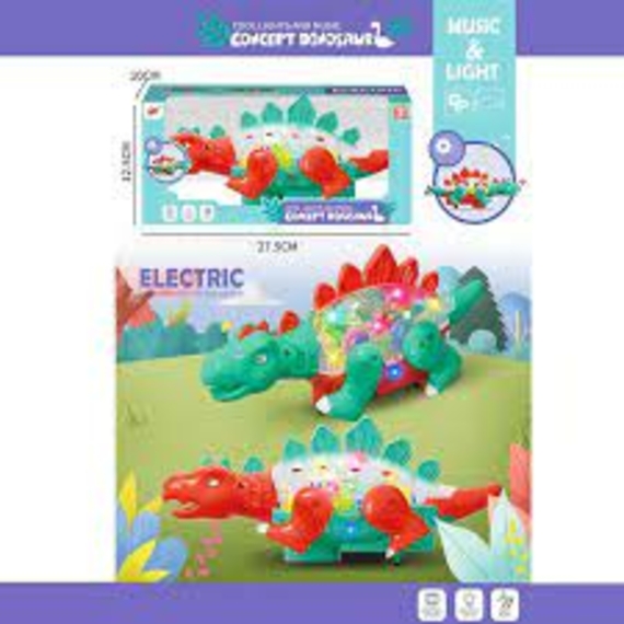 Динозавр 2005А/В (72/2) 2 види, звук, підсвічування, колесо вільного ходу, в коробці