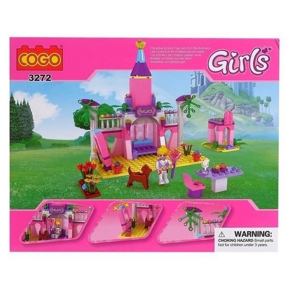 Відгуки  конструктор girls 3272 (палац) 178дет