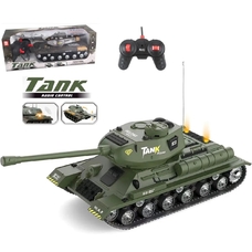 Танк на р/у AKX529-6 2 2 кольори, звук, акумулятор 4.8V, в коробці