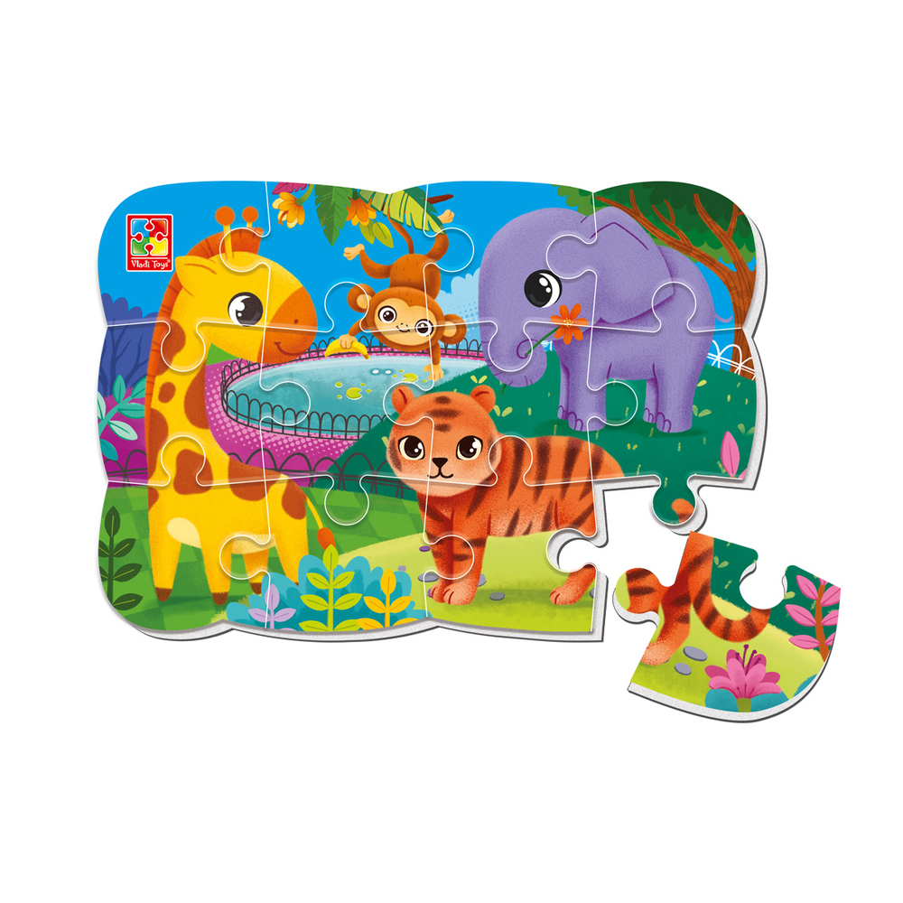 Фото, Видеообзоры гра розвиваюча vladi toys пазли м'які магнітні а5 малюк зможе "зоопарк" vt3205-90