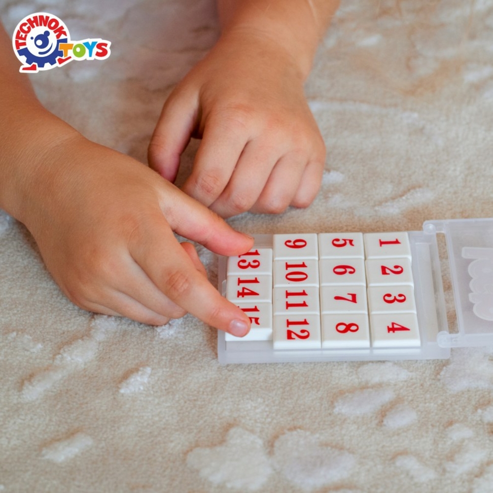 Фото, Видеообзоры логічна гра "від 1 до 15 технок", арт.1271