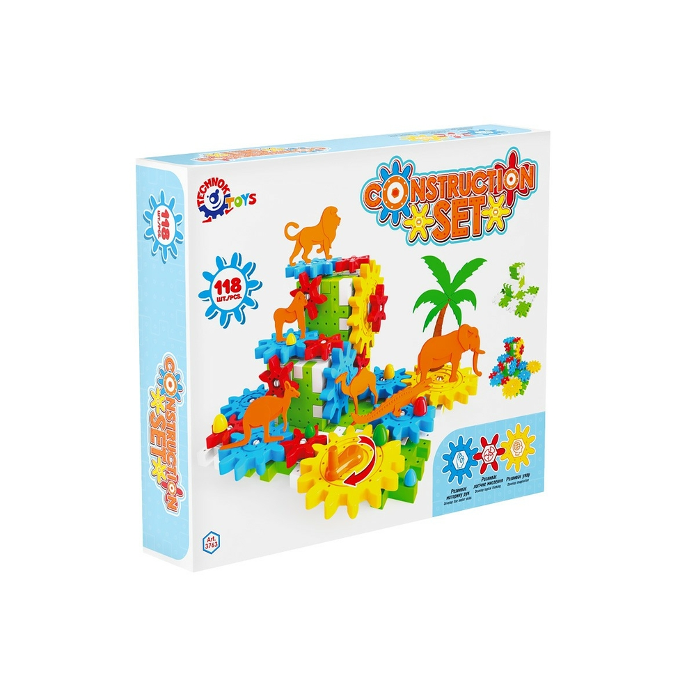 Фото, Видеообзоры іграшка "конструктор технок", арт.3763