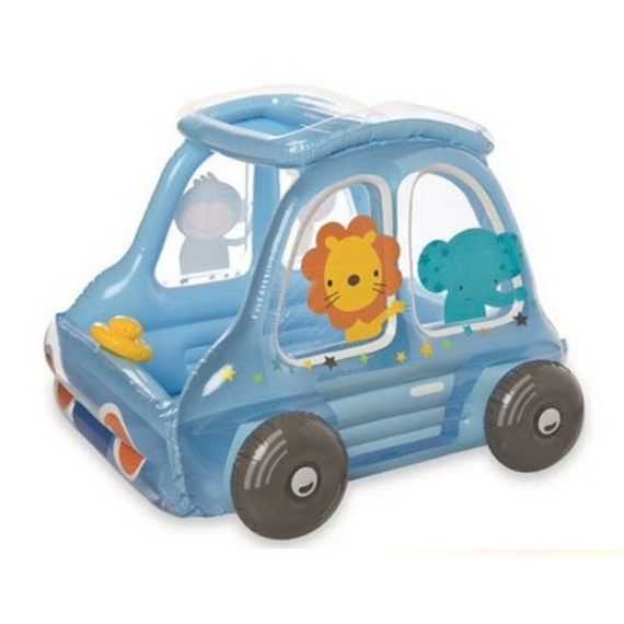 Ігровий центр 48661 (3шт) машинка + кульки, 142-135-99см