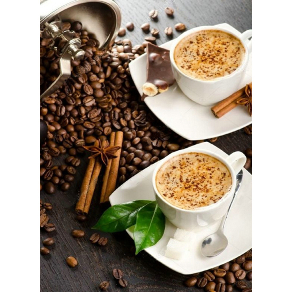 Фото, Відеоогляди алмазна мозаїка strateg преміум зустріч на каву без підрамника розміром 50х65 см  (sgk85901)