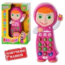 Телефон 6602-1-2-4-5-7-8 (576шт) 6-12,5-1см,муз,6вид(СБ,DR,BH,HM,ЧН,FR),на бат-ке,на листе,10-18-1см