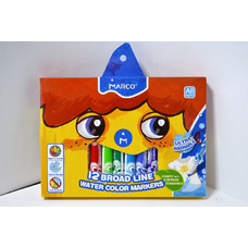 фломастири 12 кол Syper Washable Jumbo 1632-12