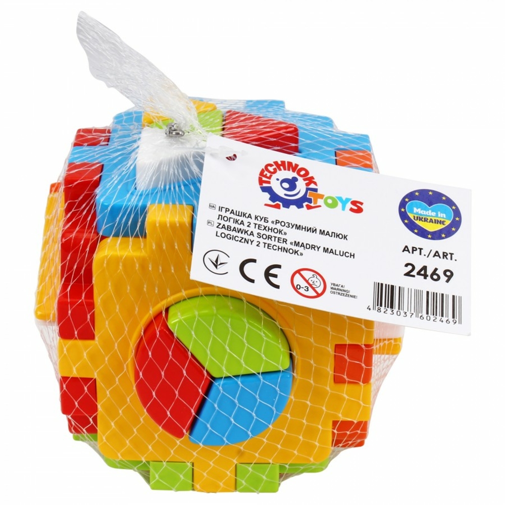 Фото, Видеообзоры іграшка куб "розумний малюк логіка 2 технок", арт.2469