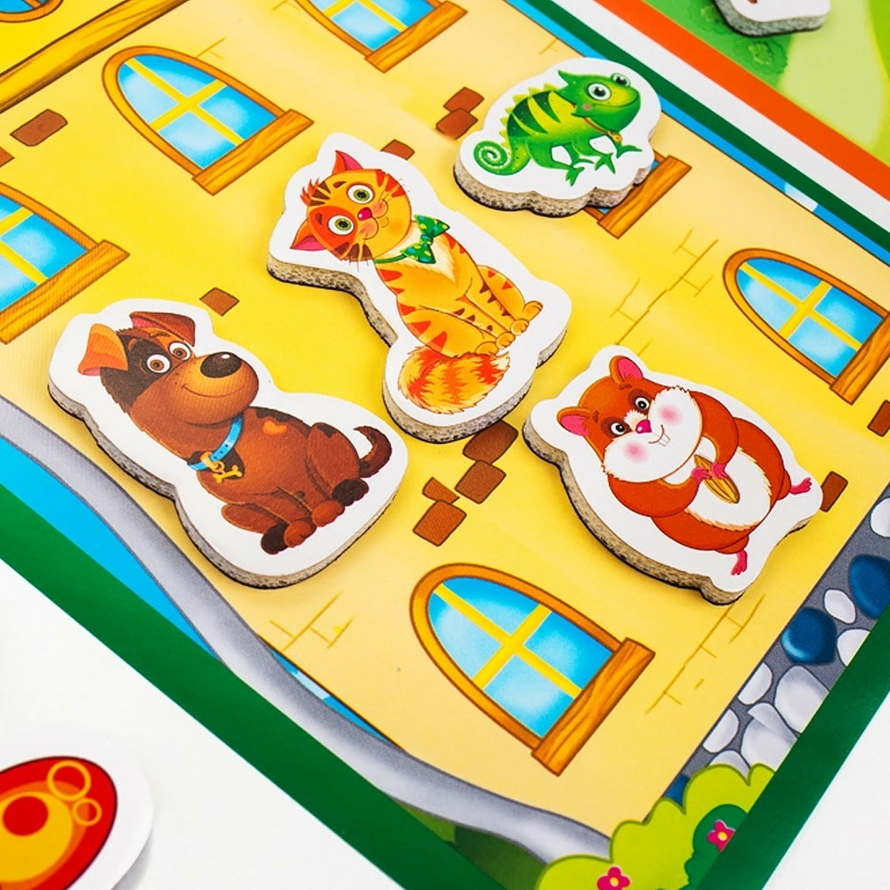 Фото, Відеоогляди магнітна гра з дошкою «академія розвитку» vt5412-03