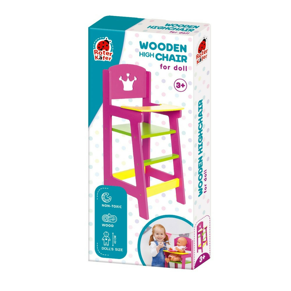 Фото, Відеоогляди ляльковий дерев'яний стільчик rw1210