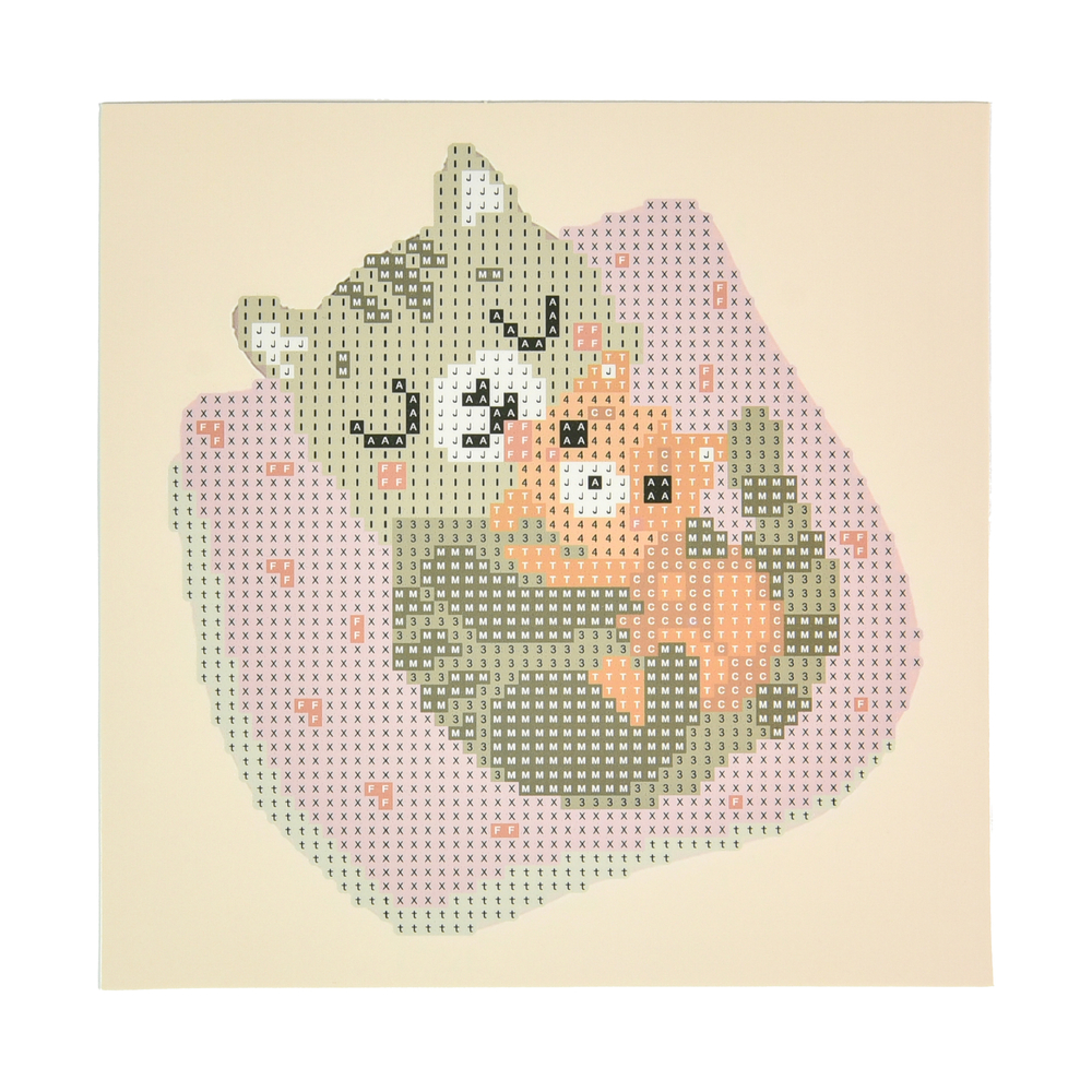 Фото, Відеоогляди алмазна мозаїка strateg преміум кішка з кошеням на паперовій основі розміром 18х18 см (jub14410)