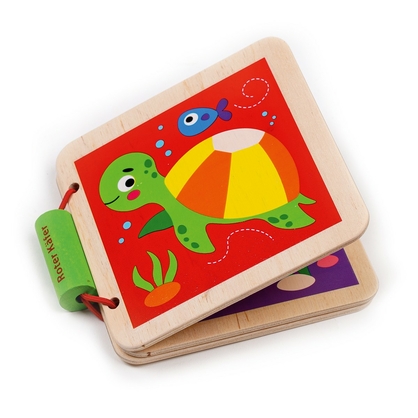 Фото, Видеообзоры дерев'яна книжечка «морські жителі» rw3031