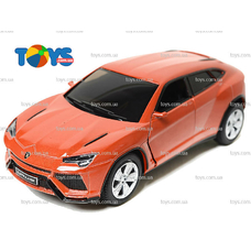 Машинка металева KT5368W LAMBORGHINI URUS метал.инерц.откр.дв. 1:38 кор.ш.к./96/
