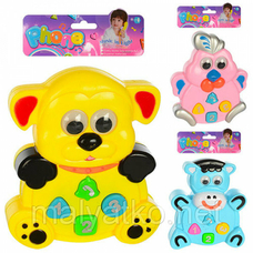 Тварини 620-6 (132шт) 15см, муз, звук(англ), свет, 3 вида, на бат-ке, в кульке, 17-22,5-4см