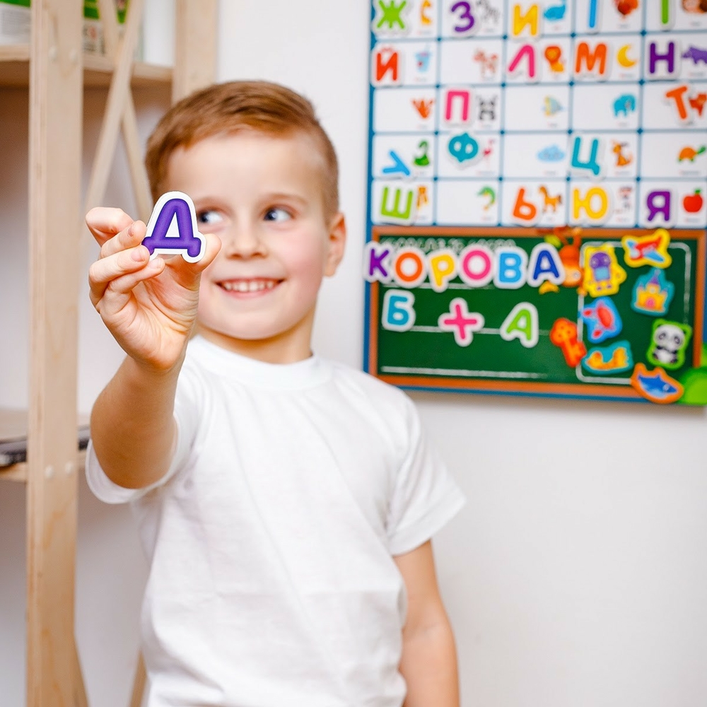 Фото, Видеообзоры магнітна абетка vt5555-05