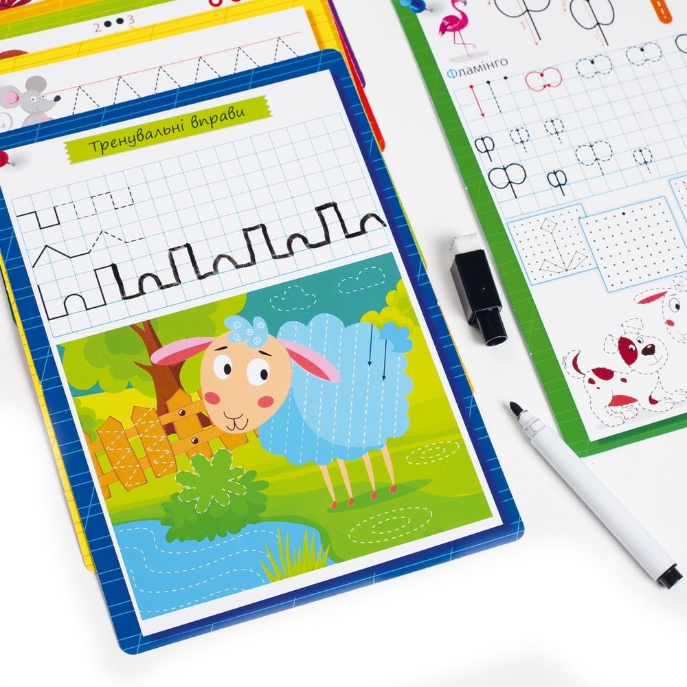 Фото, Відеоогляди гра настільна «готуємось до школи: абетка» vt5010-21