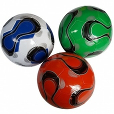 М'яч футбольний BT-CB-0048 PVC прошитий 360 г 4цв.ш.к. / 60 /