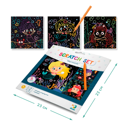 Фото, Видеообзоры набір гравюр dodo русалки