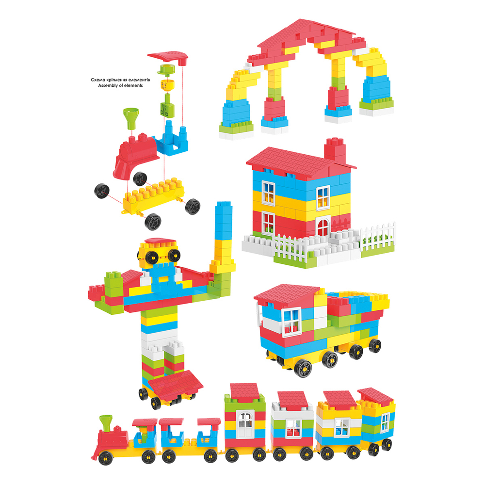 Фото, Видеообзоры конструктор "техно 4 технок", арт.0526