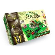 Безпечний освітній набір для вирощування рослин "HOME FLORARIUM"укр. Безпечний освітній набір для вирощування рослин "HOME FLORARIUM"укр.