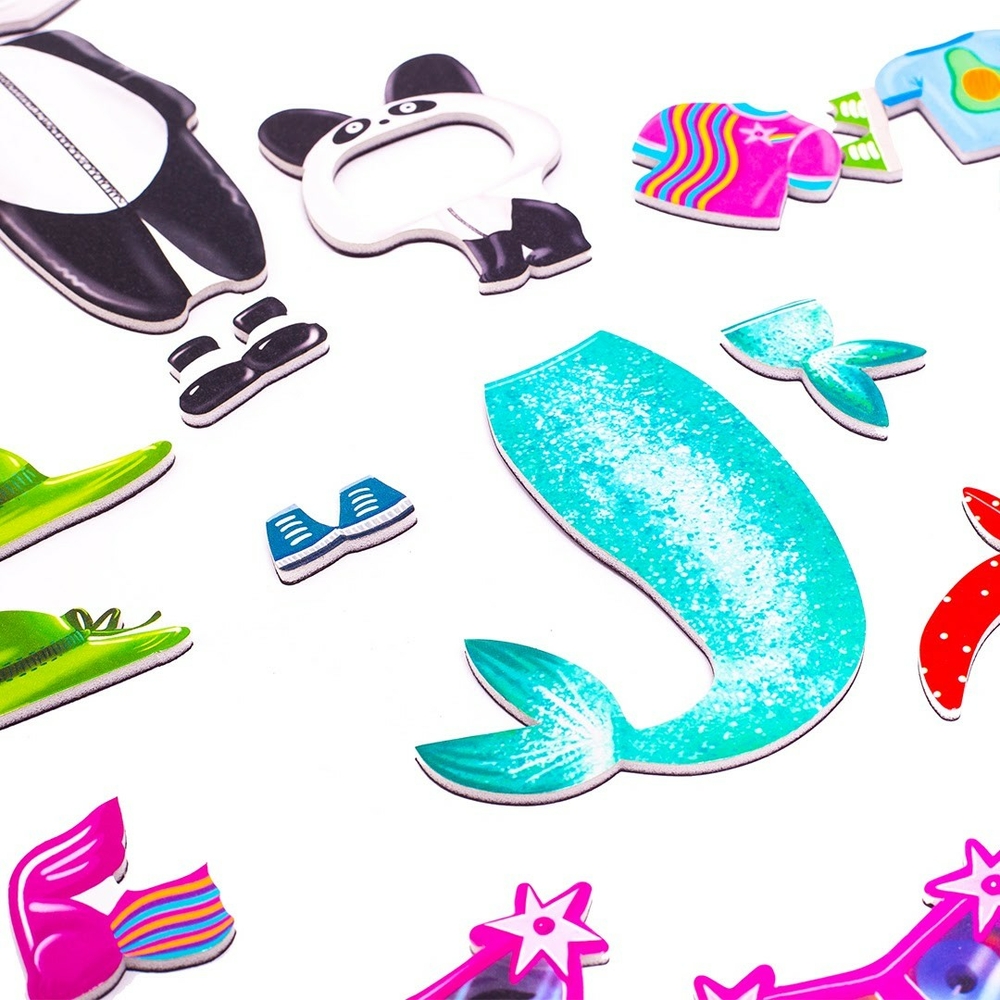 Фото, Видеообзоры гра магнітна одягалка «family look» vladi toys vt3702-21