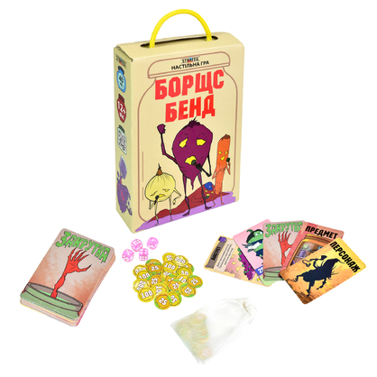 Фото, Відеоогляди настільна гра strateg  борщс бенд українською мовою (30474)