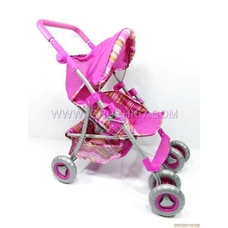 Коляска M 0474 U/R (6шт) жел, прогулочная, корзинка, регул-ся ручка, поворотные двойные колеса, 50-4