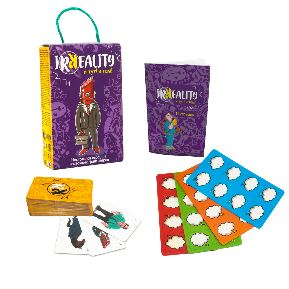 Фото, Відеоогляди настільна гра strateg irreality російською мовою (30861)