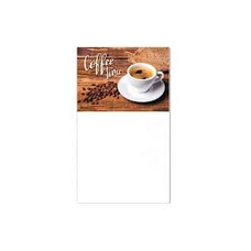 Блокнот на магніті. Coffee time/Denim/Food Джамбо