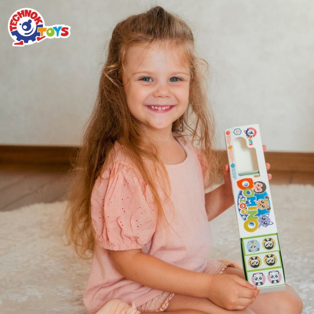 Фото, Відеоогляди доміно "зоопарк технок", арт.3305