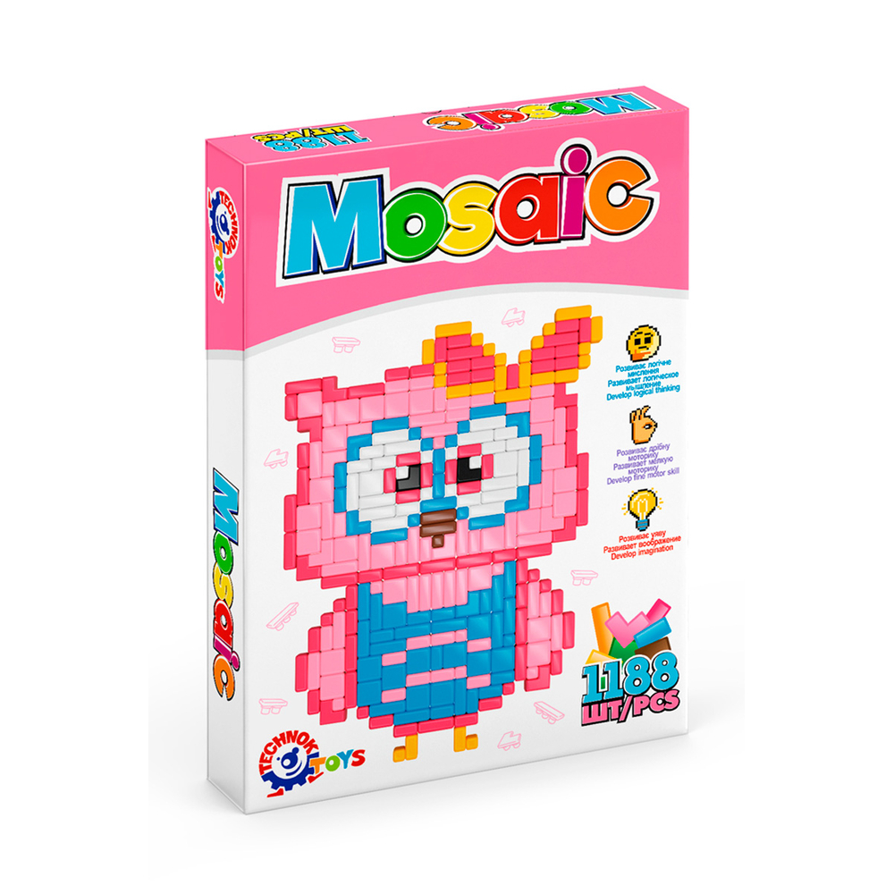 Фото, Відеоогляди іграшка "мозаїка технок", арт. 7020
