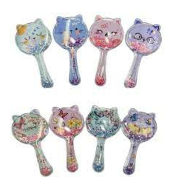 Дзеркальце H2072 (360шт/15) з блискітками