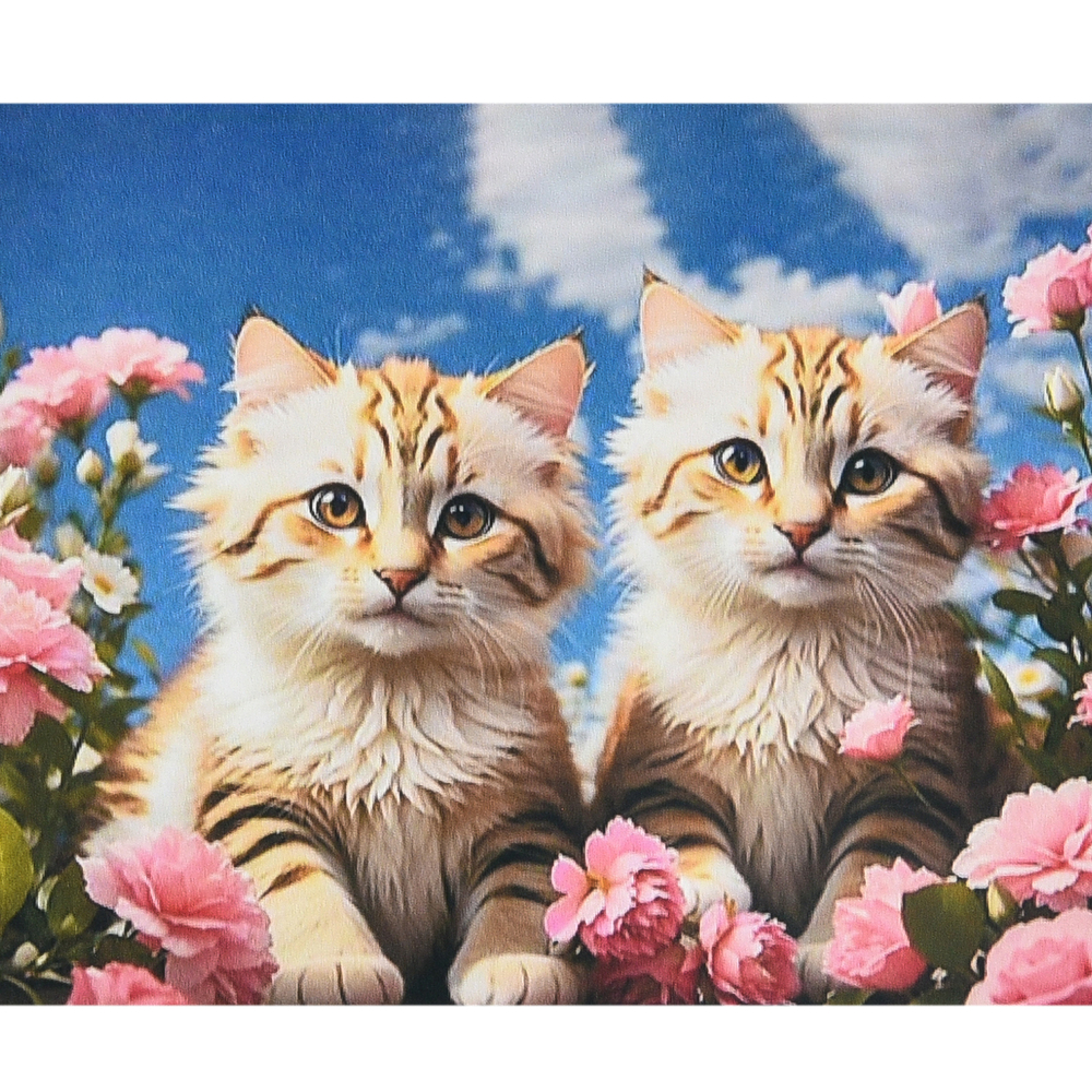 Фото, Видеообзоры алмазна мозаїка strateg преміум чарівні пухнастики розміром 40х50 см (sk88243)