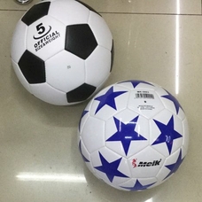 Мяч футбольний BT-FB-0176 PVC 340г 2-х слойный 3цв.(все со звездами) ш.к./60/