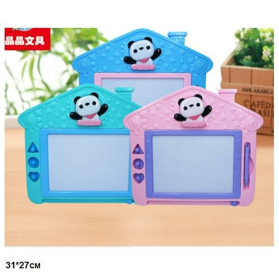 Дошка 801 для малювання кольорова з печатками 3кол. кул. 31*27/72/