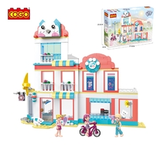 Конструктор COGO Girls 4571 (зоосалон) 366 деталей