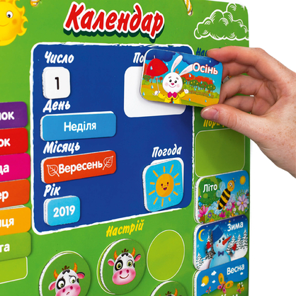 Фото, Відеоогляди магнітний календар vt5555-04