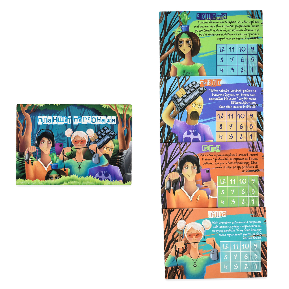 Фото, Видеообзоры настільна гра strateg  айтішники у лісі українською мовою (30388)